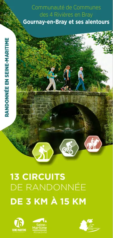 Randonnées pédestres autour de Gournay-en-Bray
