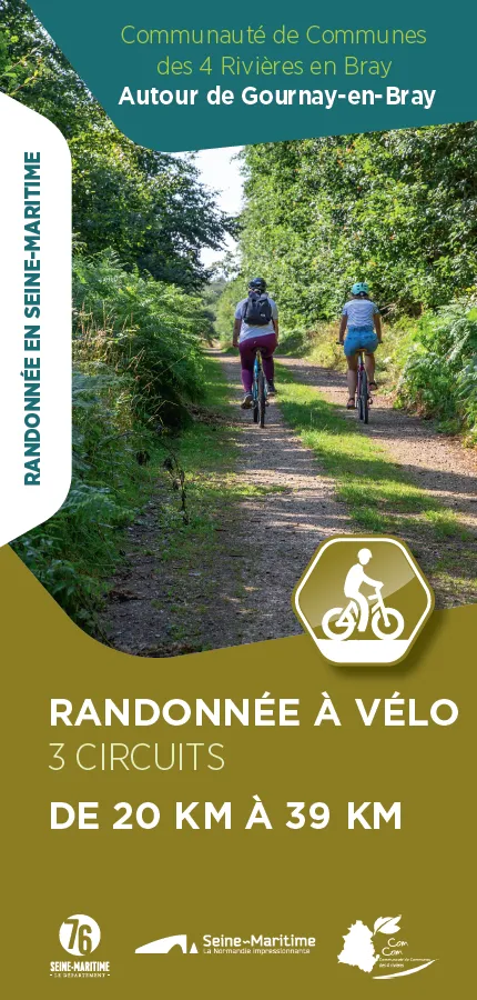Randonnées à vélo autour de Gournay-en-Bray